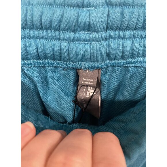 Adidas Stella McCartney Sweatpants Womens Medium Blue Bay aSMC Joggers IB6859 - Picture 3 of 6